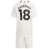 Maillot de Supporter Manchester United Casemiro 18 Troisième 2023-24 Pour Enfant